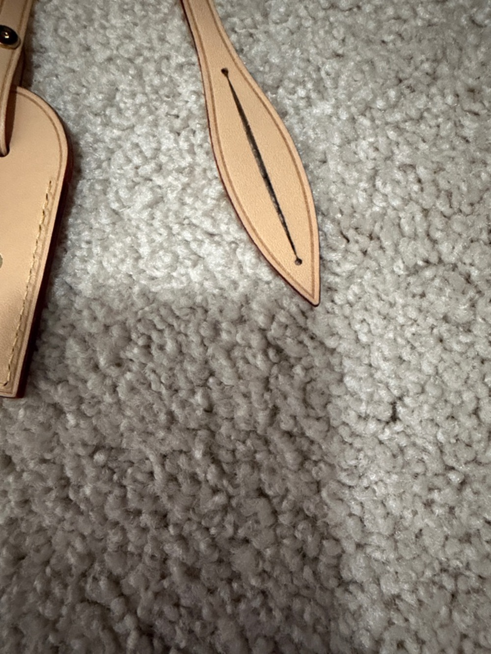 Louis Vuitton Natural Vachetta Leather Hawaii Tag - Picture 3 of 3